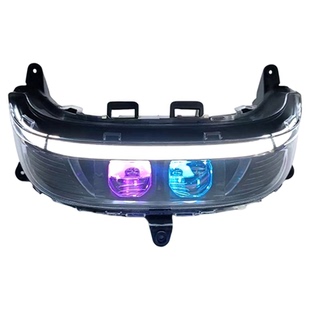 电动车F60S大灯总成金箭F850TS车灯F60TS矩阵透镜LED激光APP蓝牙