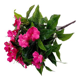 仿真花仙花小碎花单支假花仿真植物单束凤室外工程杜鹃花家居装饰