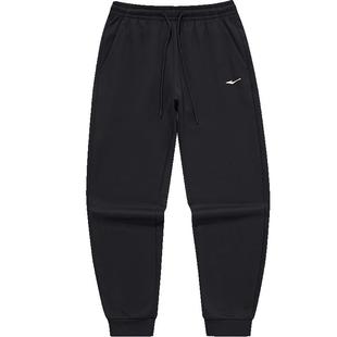 鸿星尔克运动裤女新款裤子冬加厚卫裤女款休闲女裤女装冬装加绒裤