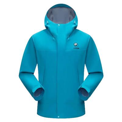 熊猫单层冲锋衣女骆驼2026年春新款女装防水户外无氟登山服外套男