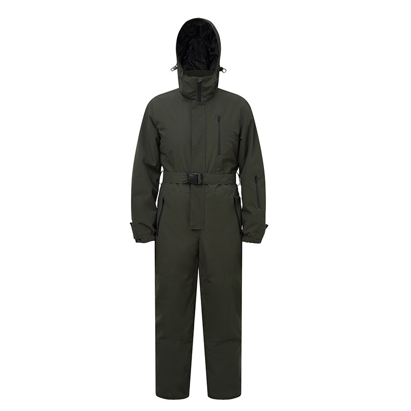 新品连体滑雪服女防水单板双板加厚保暖户外滑雪裤男滑雪衣裤套装