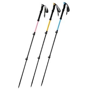 登山杖手杖专业户外爬山拐杖碳素超轻伸缩登山棍碳纤维徒步装备