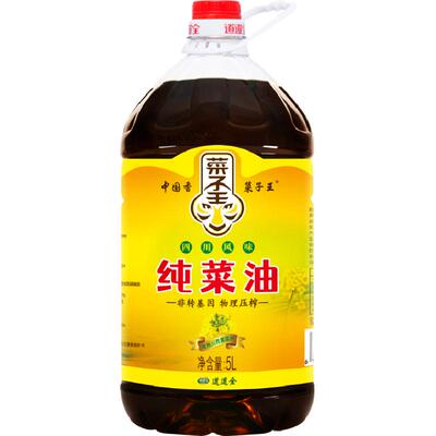 菜子王纯5l×1健康食用油菜籽油