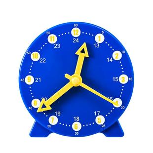钟表模型儿童蒙氏数学时钟认知教具学具小学生一年级学习认识时间