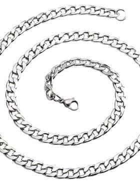 ETY钛钢不掉色中性古巴项链