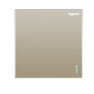 罗格朗仕典米兰金开关插座套装二三插斜五孔86型墙壁电源插座面板