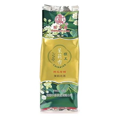 猴王茉莉花茶100克新产品茉莉香袋装新茶浓香型买五袋送一袋