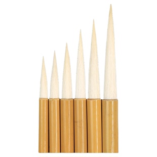 长峰加健羊毫毛笔草书书法国画毛笔长锋书法铁线篆大字写意毛笔