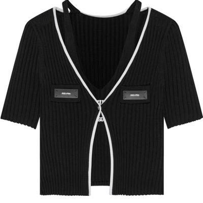 revan高级感通勤紧身毛衫