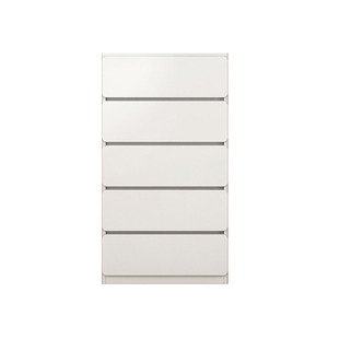 嗨佩小匠极窄斗柜30cm卧室床尾收纳柜超薄五斗柜实木六斗柜25cm