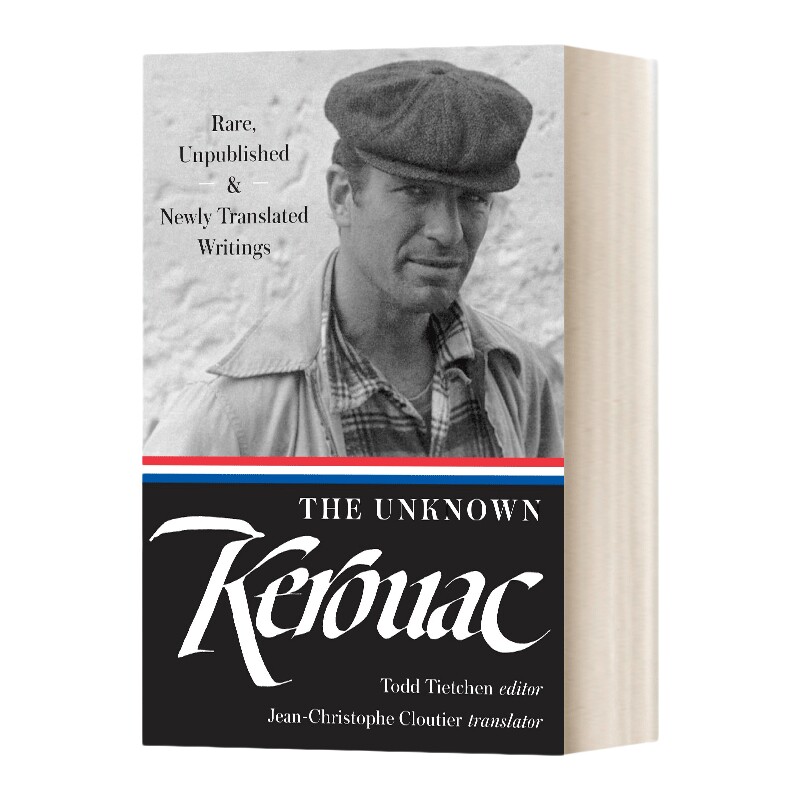 英文原版 The Unknown Kerouac 无名的凯鲁亚克 美国图书馆 精装 英文版 进口英语原版书籍