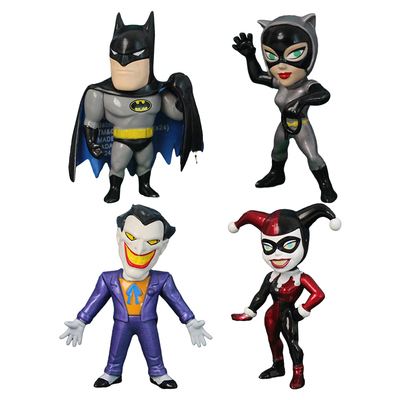 Jadatoys DC 蝙蝠侠 哈莉奎茵 小丑 猫女 2.5寸金属手办摆件