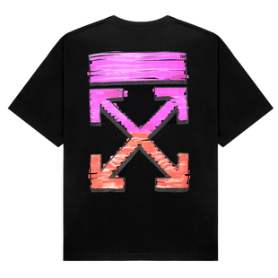 OFF-WHITE™ 情侣装2026新款潮牌中长款宽松短袖T恤半袖男女同款
