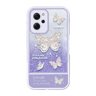 适用于OPPOA72手机壳PDYT20新款女网红创意全包支架闪粉蝴蝶OPPO高级感不会撞壳的硅胶软壳ins仙女防摔保护套