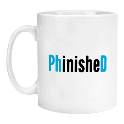 PHinisheD PhD Graduate 陶瓷马克杯咖啡杯水杯杯子