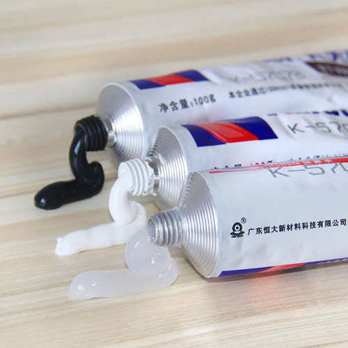 卡夫特K-5707B/T/W硅橡胶强力耐高温粘 PC ABS PA PMMA工程塑料胶