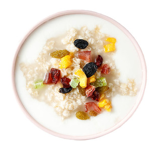 【谷谷苗】混合果丁花茶配料烘焙原料百香果干果脯燕麦片果干即食