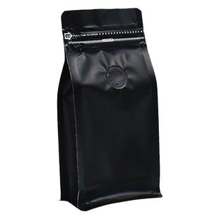 利源咖啡袋单向排气阀半磅一磅1KG咖啡豆包装袋加厚铝箔八边封袋