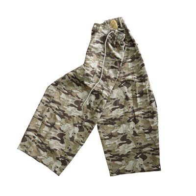 FOURFORTY ANIME EYES CAMO CARGO PANT 两种穿法迷彩伞兵裤