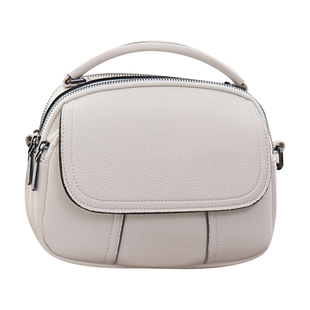 手提小圆包2026新款软皮多层简约时尚单肩斜挎包高级感通勤小包包