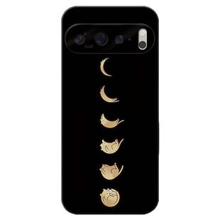 创意月球适用谷歌Pixel10手机壳9pro/8/7/6A可爱XL猫咪简约个性男生卡通女款软