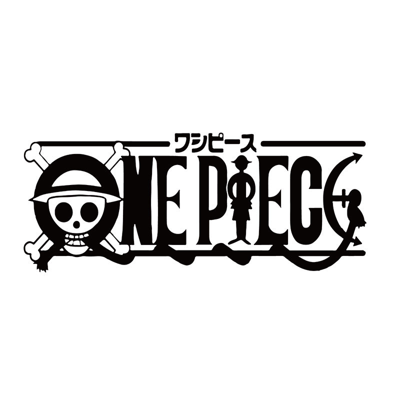 备胎罩海贼王LOGO车门汽车贴纸
