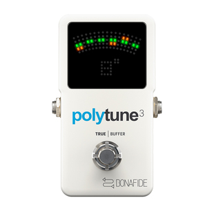 TC ELECTRONIC POLYTUNE 3电吉他贝斯调音单块校音和弦调音器