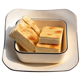 山东烤排素排火烧千层饼酥软烧饼手工自制早餐主食儿童馍馒头特产