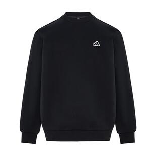 宽松休闲时尚潮流运动卫衣套头衫针织单穿上衣男女adidas阿迪达斯