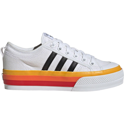 Adidas/阿迪达斯正品三叶草男女同款轻便耐磨厚底休闲板鞋JQ9148