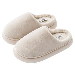 秋冬季棉拖鞋女款室内家居2025新款情侣毛绒拖鞋家用乳胶男士棉拖