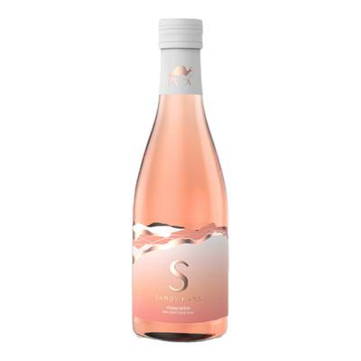 新疆沙地酒庄半甜白葡萄酒187ml/瓶送礼 微醺晚安酒小支装10.5度