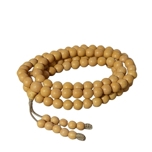 天台山五线菩提108佛珠野生树籽10mm野生籽108颗念珠手串精工无暇