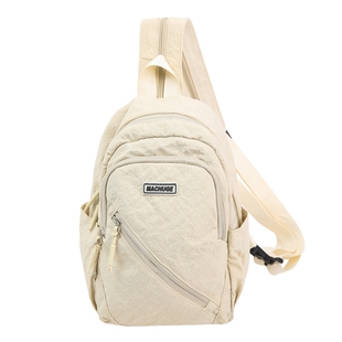 2026春休闲简约风单肩包女多功能双肩包户外小背包百搭通勤斜挎包