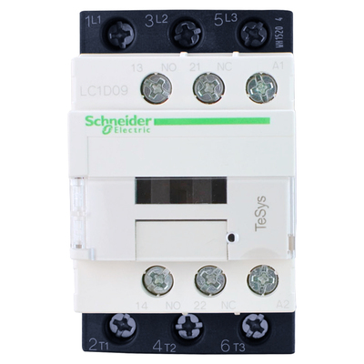 施耐德直流接触器三相18a线圈24v