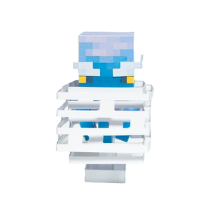 我的世界旋风人霜冻巨兽史蒂夫铁傀儡手工diy纸模型人偶手办周边