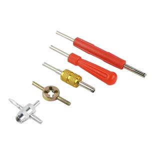 【包邮】气门芯扳手钥匙汽车轮胎纯铜气嘴空调拆装维修工具放气针