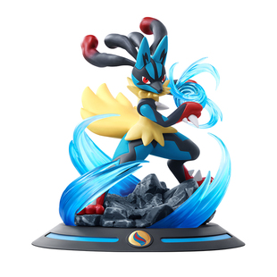 Funism玩乐主义宝可梦手办路卡利欧超级进化摆件皮卡丘周边玩具