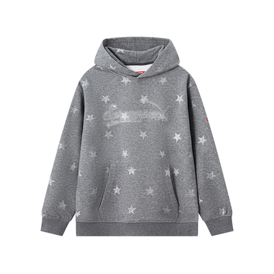 SprayGround鲨鱼嘴星星闪粉连帽卫衣男女26春款字母宽松帽衫上衣