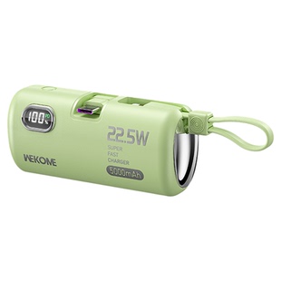WEKOME Mini Power Bank 5000/10000mAh胶囊充电宝超薄小巧便捷快