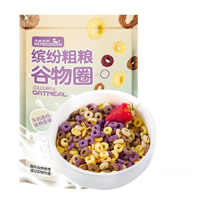 低脂无糖粗粮谷物圈即食玉米片
