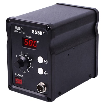 鹿仙子热风枪拆焊台858D数显恒温