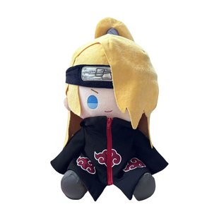火影迪达拉棉花娃娃一番赏娃娃毛绒公仔忍者坐姿抱枕玩偶40cm周边