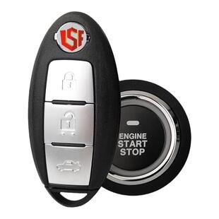 适用日产轩逸阳光骊威蓝鸟启辰D560一键启动改装远程遥控手机控车