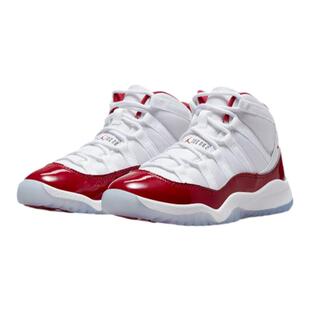Air Jordan 11 Retro AJ11白红蓝男女童中帮复古篮球鞋378039-116