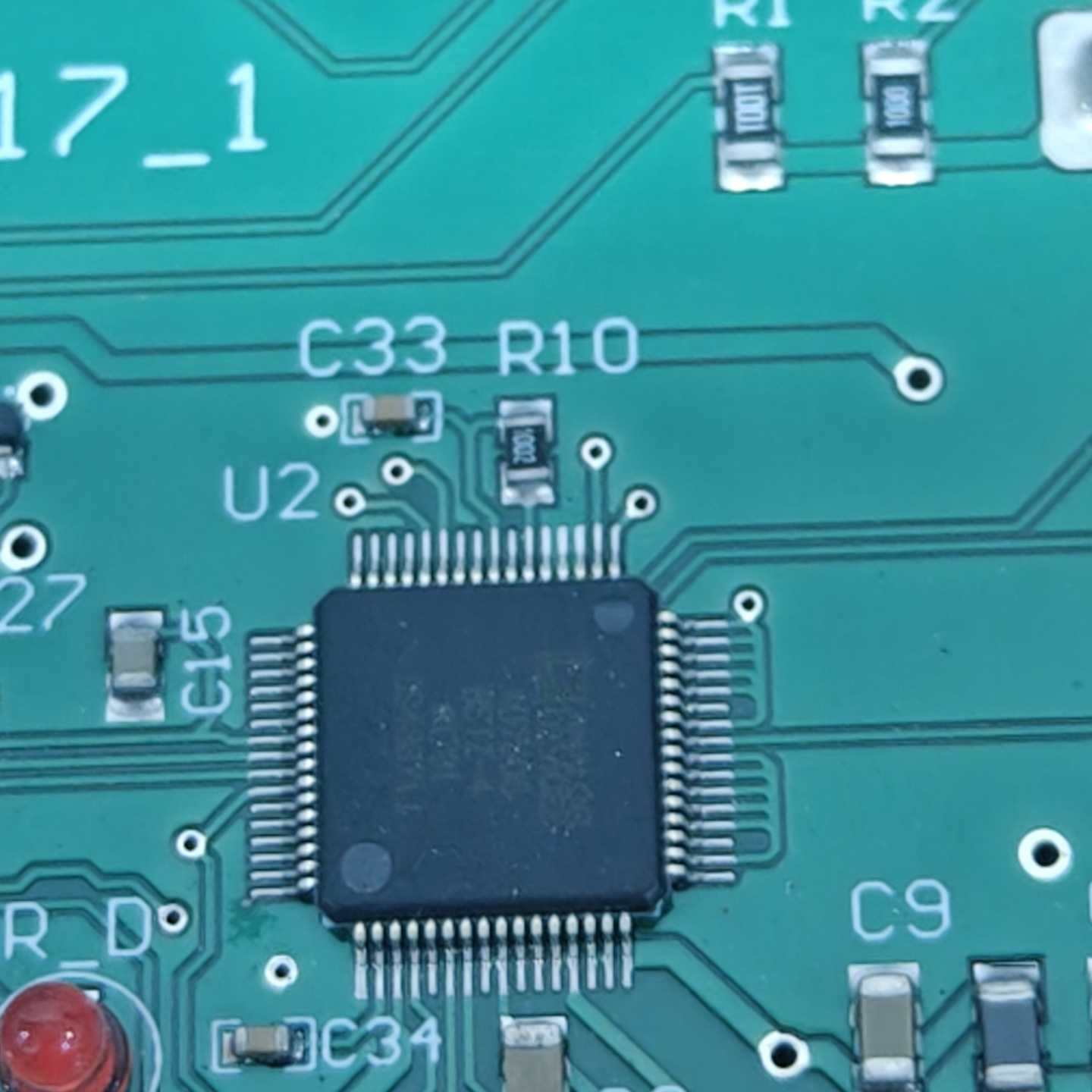 议价STM32F407芯片带板，型号STM32F407ZGT6， - 实物图