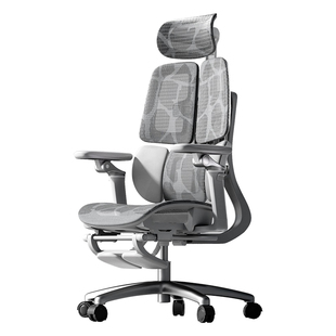 爱果乐电脑椅人体工学椅玫瑰椅办公椅久坐舒适电竞椅椅子靠背座椅