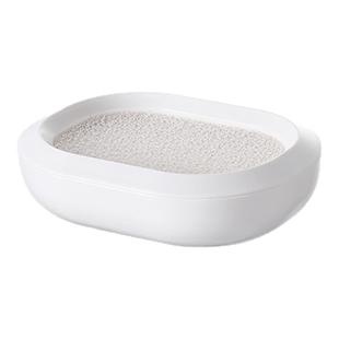 FaSoLa肥皂盒家用卫生间洗手台面双层沥水皂盒高级轻奢香皂置物架