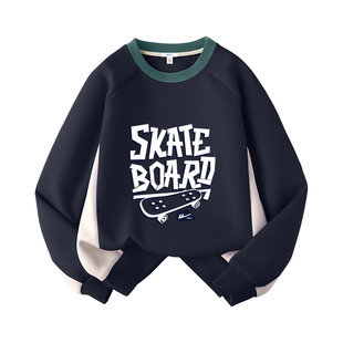 回力儿童卫衣男童女童运动服春秋上衣春款2026新款秋装洋气休闲装