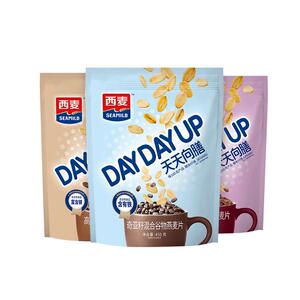 西麦奇亚籽即食混合燕麦片450g*4袋高蛋白质营养0添加蔗糖早餐
